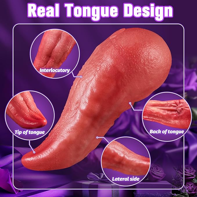 Realistic Tongue Vibrator