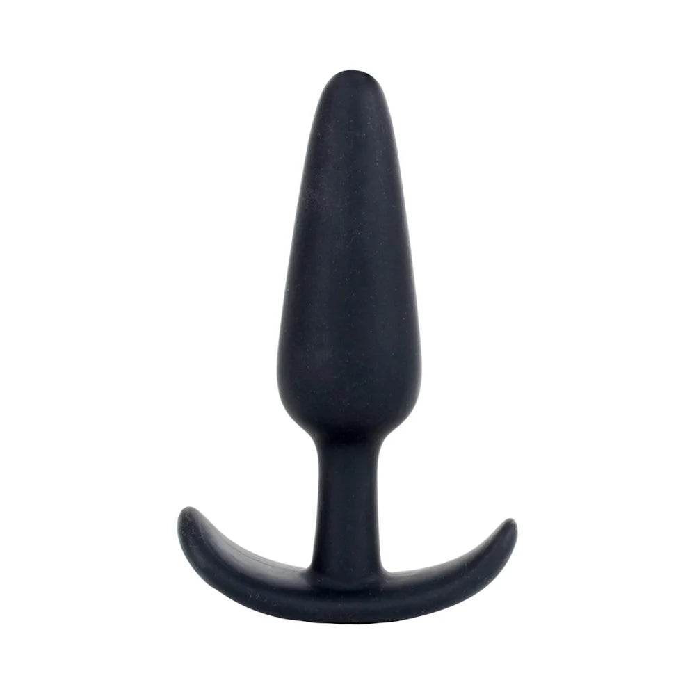 Mood-Naughty- Large Black Silicone Butt Plug
