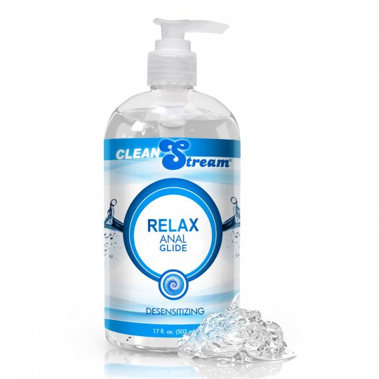 Clean Stream Relax Desensitizing Anal Lube (Choose Size)