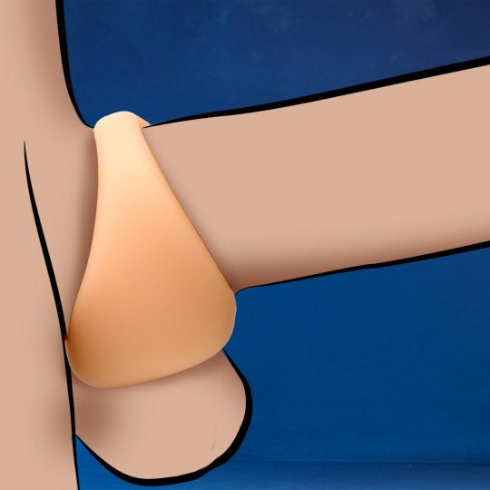 Jock Discrete Silicone Cock & Ball Ring (Choose Color)