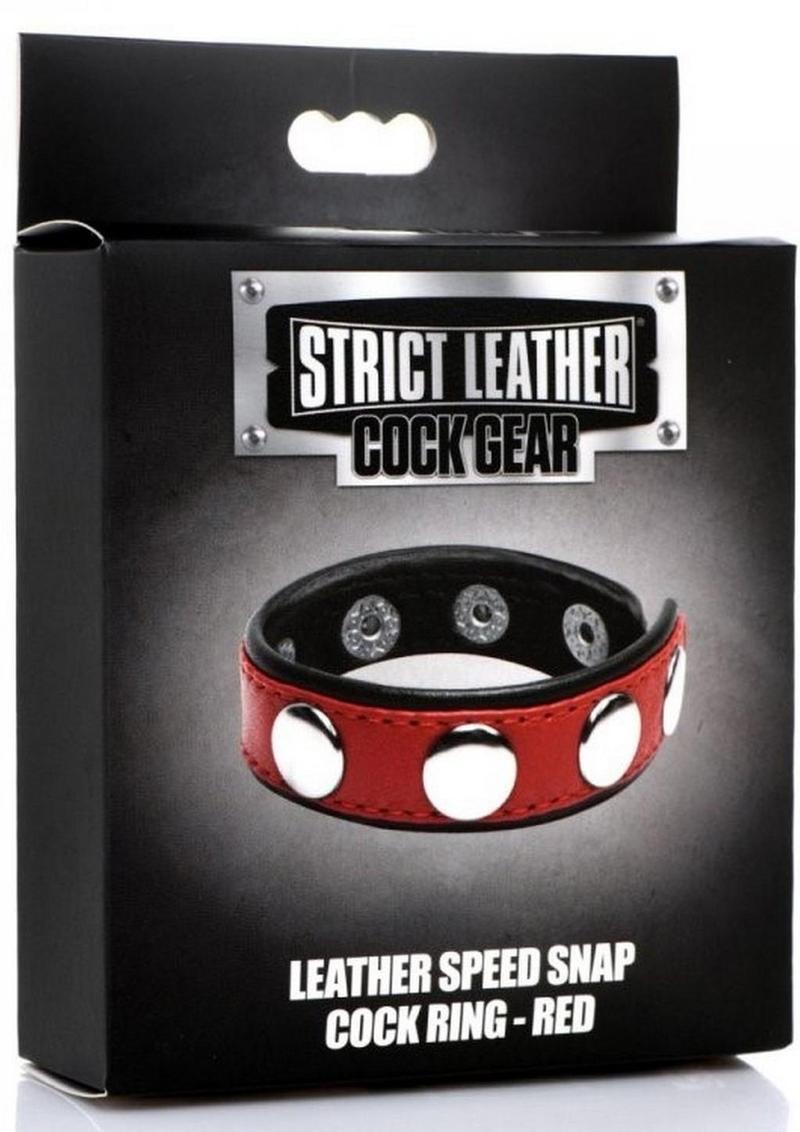 Strict Leather Speed Snap Cock Ring