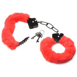 Master Series Cuffed in Fur Furry Handcuffs (Choose Color)