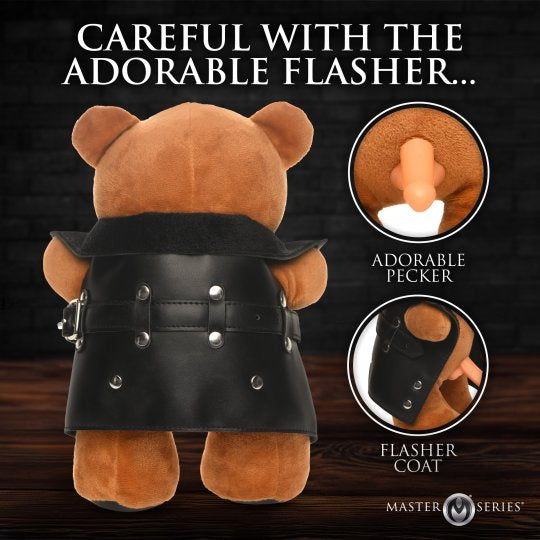 Master Series The Flasher Exhibitionist Teddy Bear