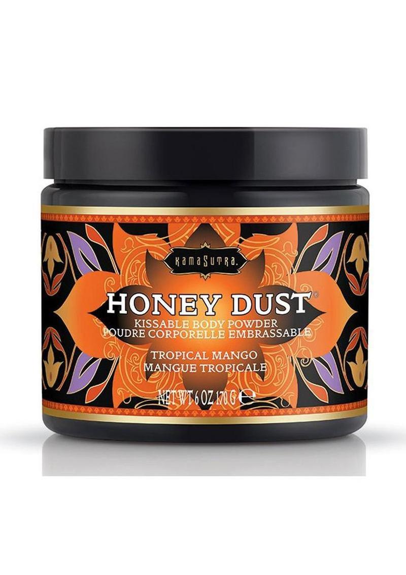 Kama Sutra Honey Dust Kissable Body Powder 6oz (Choose Scent)