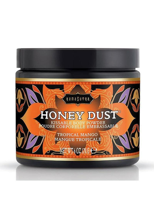 Kama Sutra Honey Dust Kissable Body Powder 6oz (Choose Scent)