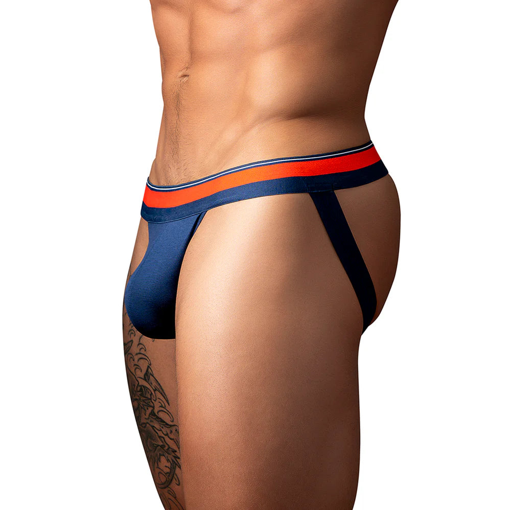 Male Power Soo Comft Jock Navy (Choose Size)
