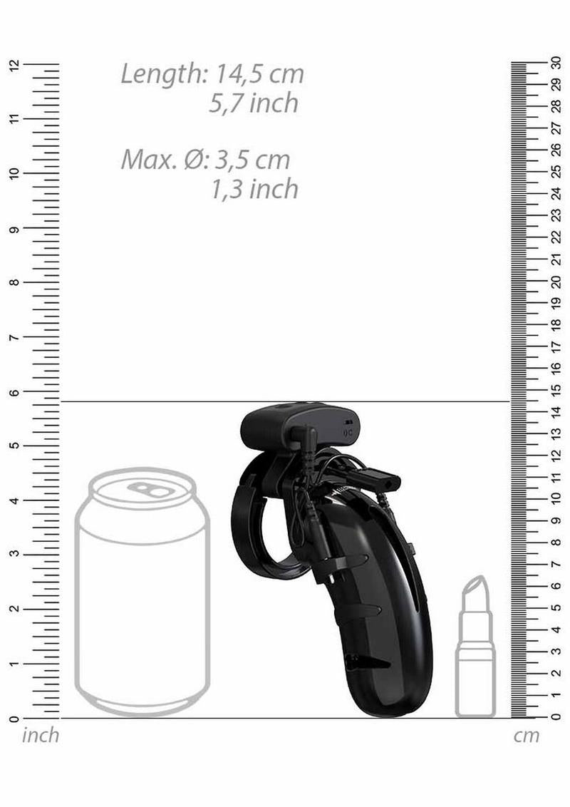 ManCage Model 22 Chastity Cock Cage with Electro 4.5in