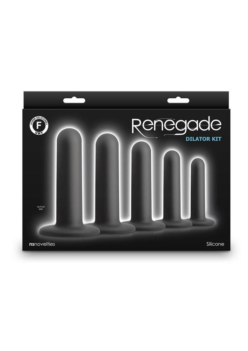 Renegade Silicone Dilator Kit with Suction Cups (5 Piece)