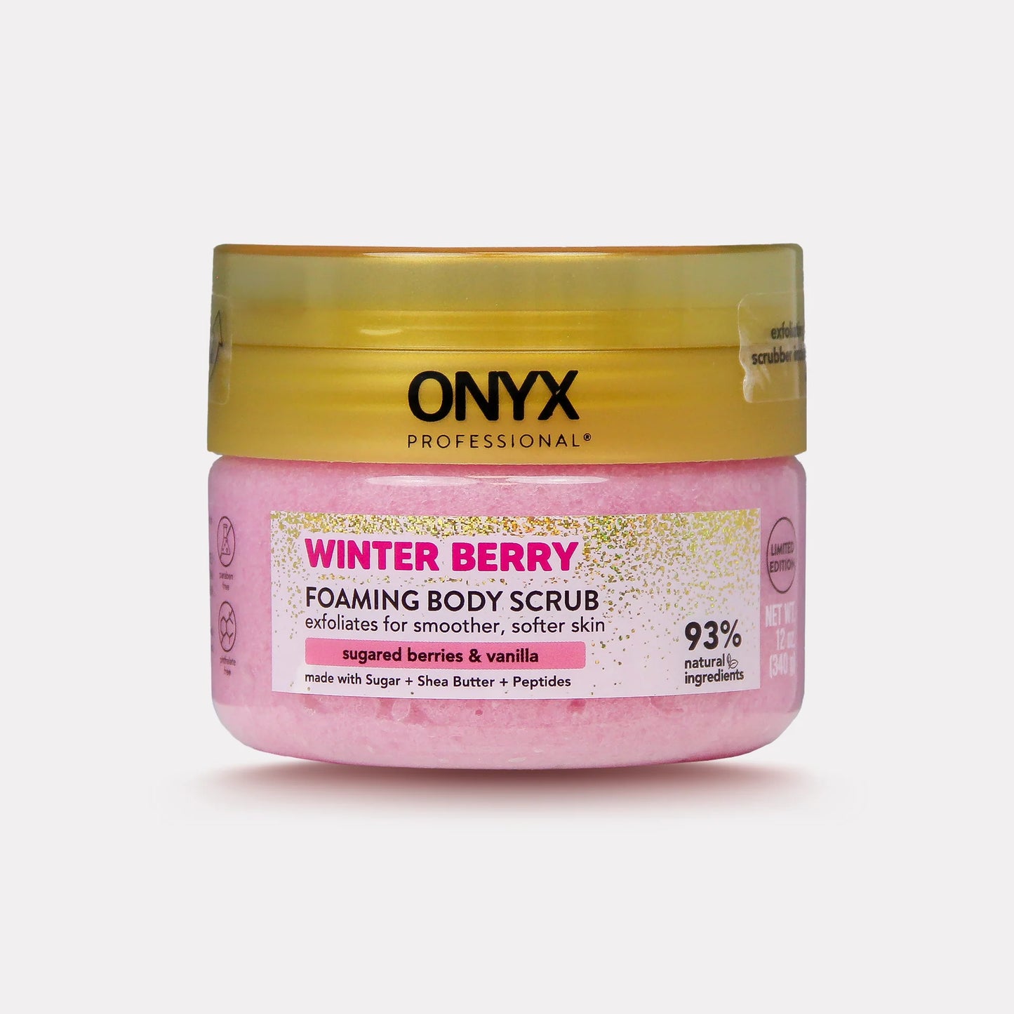 Onyx Professional Foaming Body Scrubs 4oz (Choose Scrub)