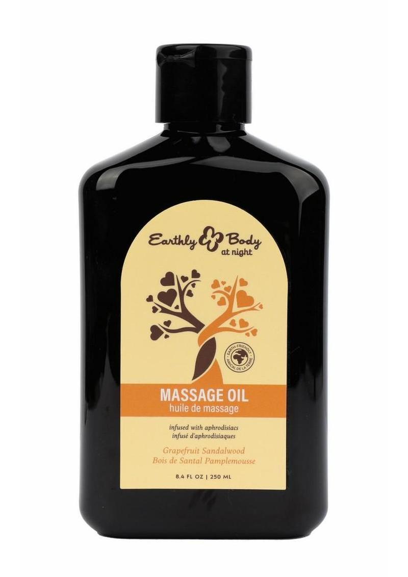 Earthly Body at Night Aphrodisiac Collection Massage Oil 2oz (Choose Scent)
