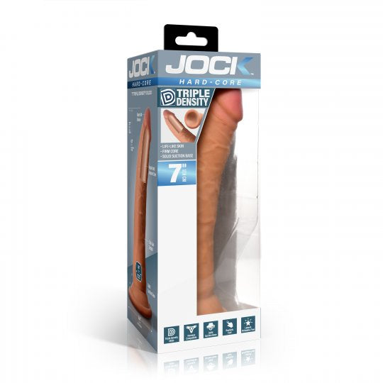 Jock Hard-Core 7” Triple Density Dildo (Choose Color) In Stock Jan 13th