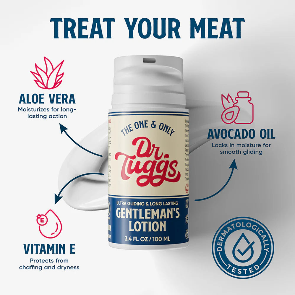 Dr. Tuggs Gentleman’s Masturbation Lotion 3.4 oz