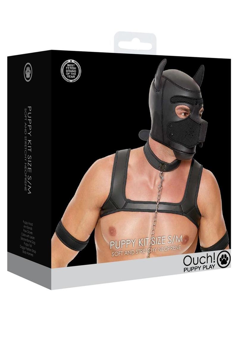 Ouch! Neoprene Puppy Kit L/XL- Blk
