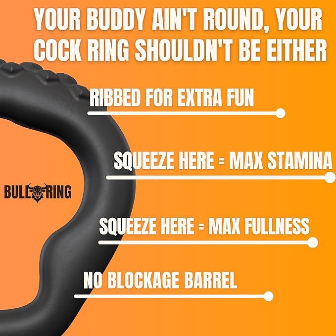 Bull Ring Max Fullness and Max Stamina Cock Ring