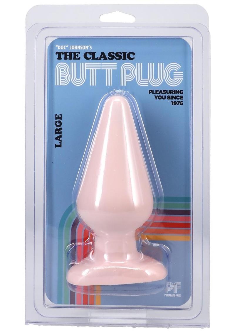 Doc Johnson The Classic Butt Plug  (Choose Color/Size)