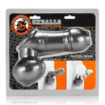 OxBalls Sack Jack Wearable Jo Sheath- Steel