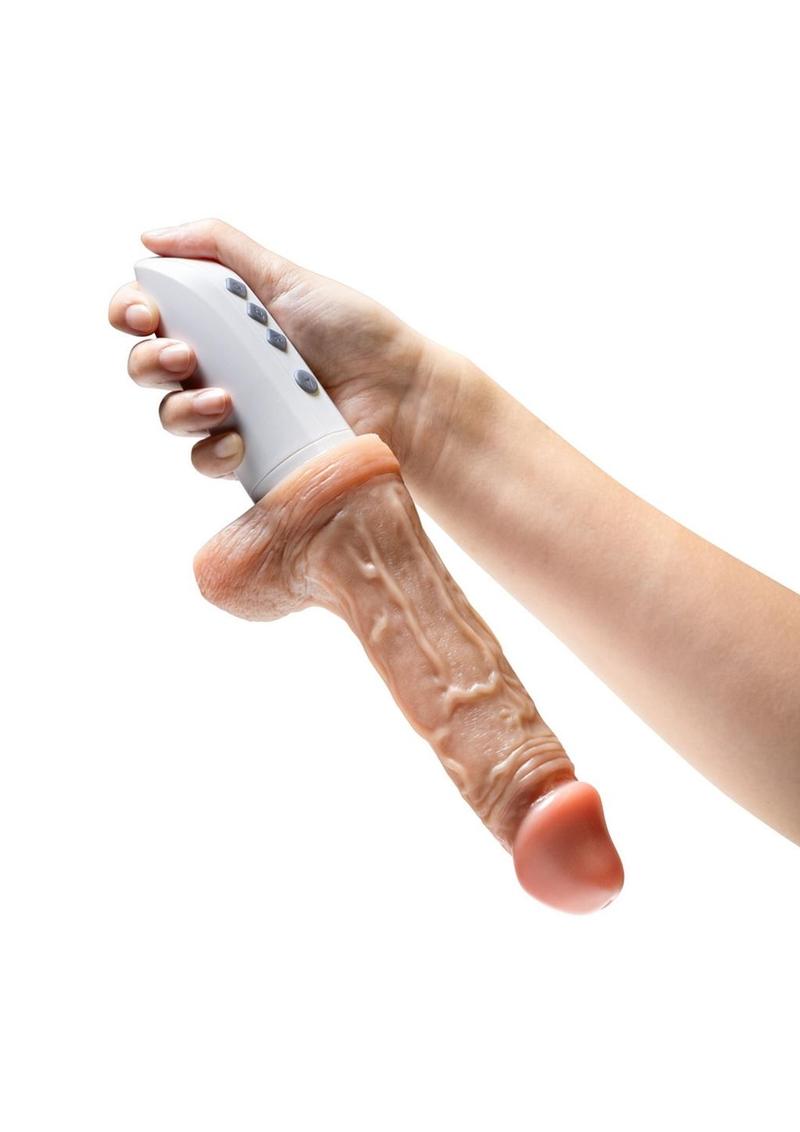 Dr. Skin Plantinum Collection Dr. Hammer Thrusting Dildo 7”