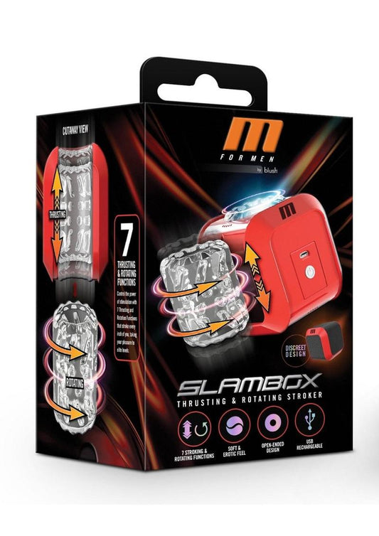 M For Men Slambox Rechargeable Masturbator