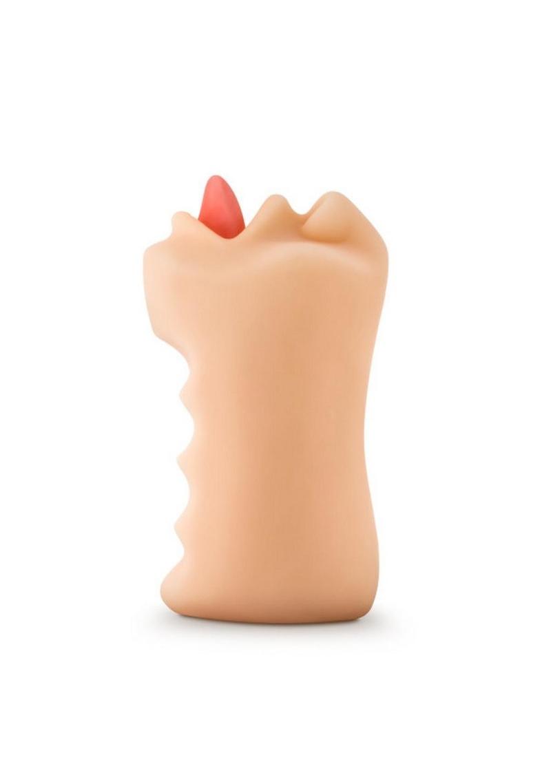 X5 Men Oral Anne Masturbator-Mouth-Vanilla