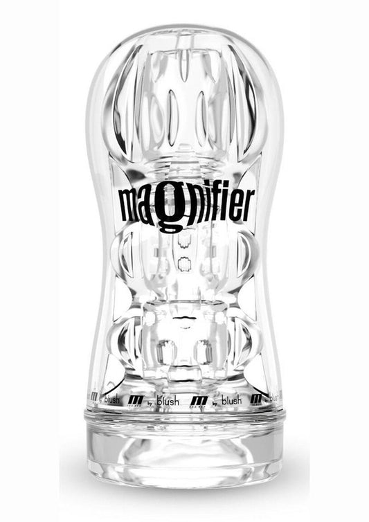 M for Men Soft and Wet Magnifier Stroker-Clear