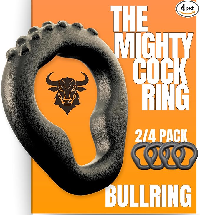 Bull Ring Max Fullness and Max Stamina Cock Ring (Choose set)