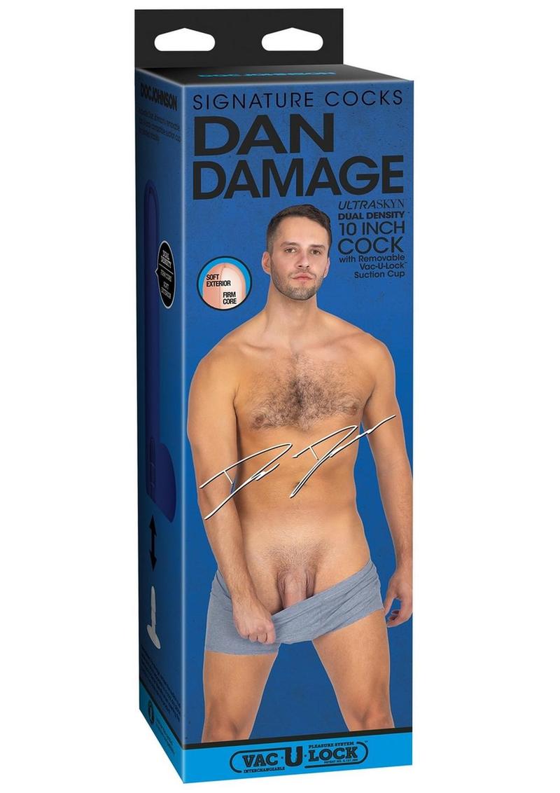 Signature Cocks Ultraskyn Dan Damage 10” Dildo (In Stock Feb 18th)