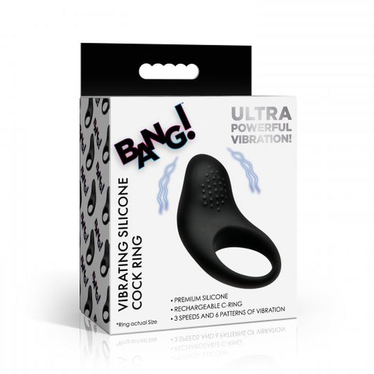 Bang Vibrating Silicone Cock Ring