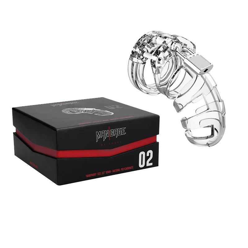 ManCage Adjustable 3.5 in Chastity Cock Cage (Choose Cage)