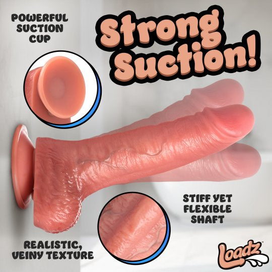 Loadz 10” Thrusting, Vibrating, and Squirting Dildo