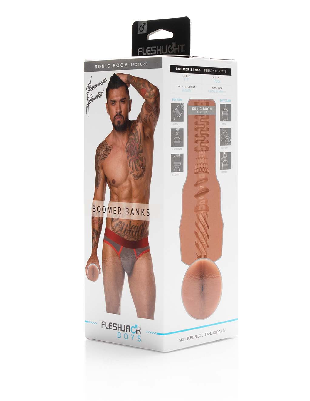 Fleshjack Boys Boomer Banks Sonic Boom Fleshlight