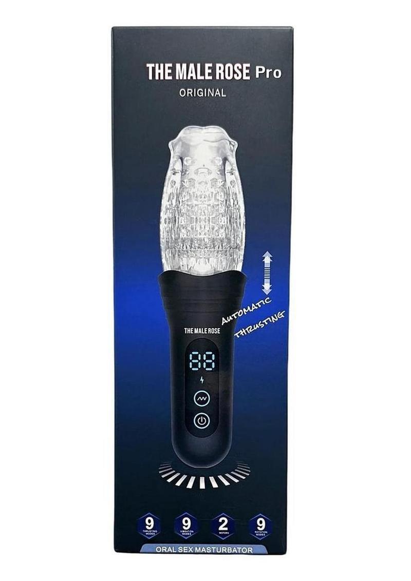 The Male Rose Pro Chargeable Thrusting Rotating Masturbator