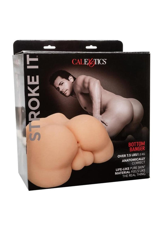 Stroke It Bottom Banger Masturbator (Choose Color)