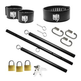 Master Series Dominion Bar Spreader Bar with Collar & Restraints (In Stock May 21st)