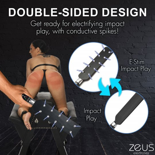 Zeus E-Stim Spiked Paddle