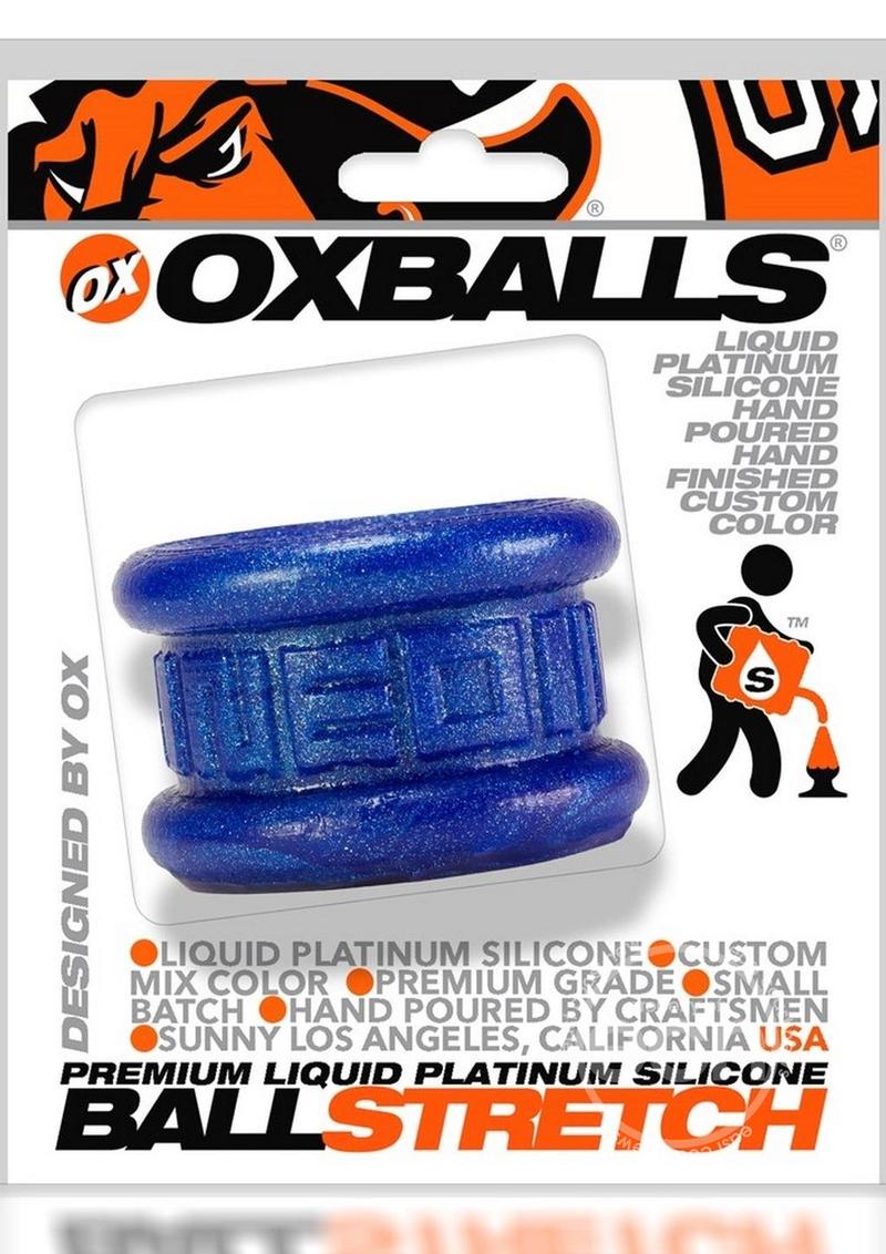 OXBalls Neo Silicone Ball stretcher Blue (Choose Size)