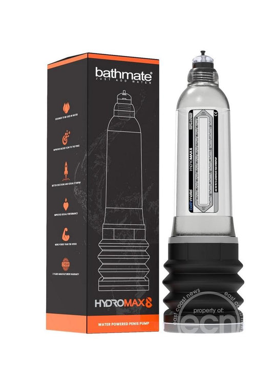 Bathmate Hydromax 8 Penis Pump- Clear